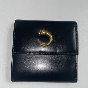 Cartier Leather Panthere vintage wallet